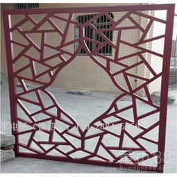 杭州街道翻新 仿古窗花木紋鋁窗花定制探秘