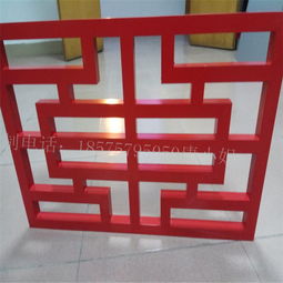 仿古木紋藝術鋁窗花 定制外墻裝飾鋁花窗的現代演繹